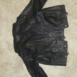 Leather jacket